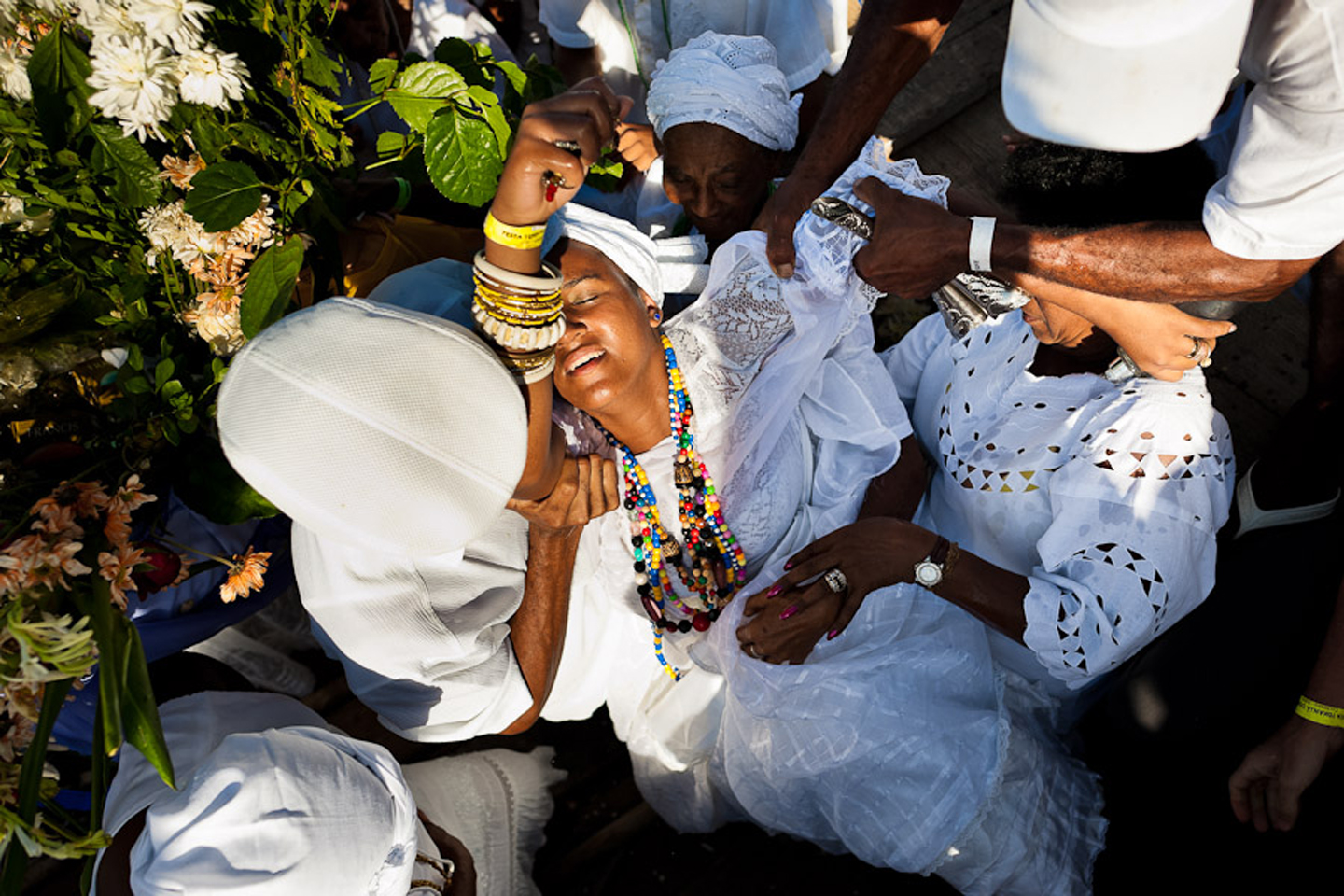 Yemanjá, Afro-Brazilian Candomblé cult in Bahia