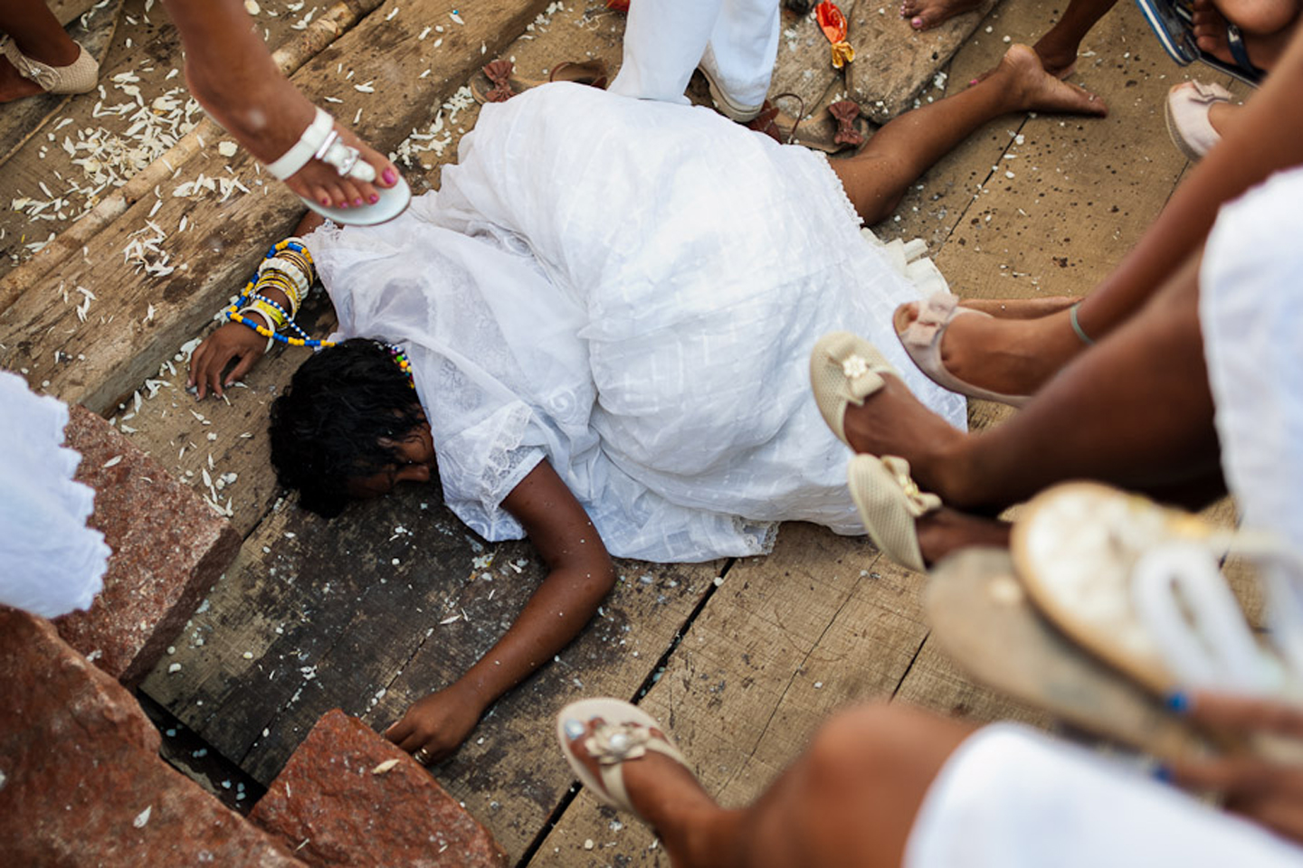 Yemanjá, Afro-Brazilian Candomblé cult in Bahia